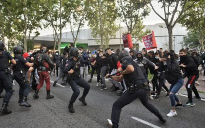 Podemos exige a Interior investigar las cargas policiales en las protestas contra los confinamientos selectivos de Madrid