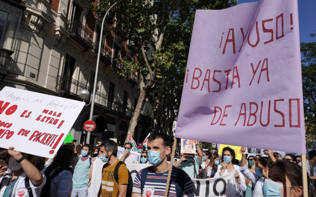 Los médicos de atención primaria de Madrid, a la huelga