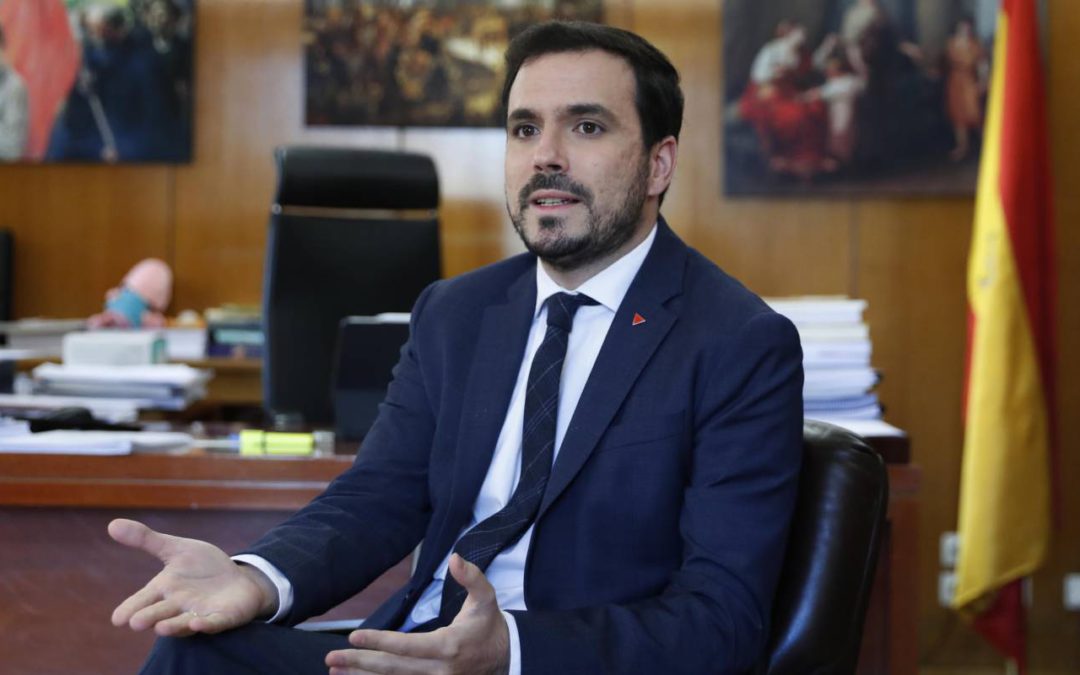 Garzón: “Estos Presupuestos tienen un horizonte de muchos más años”