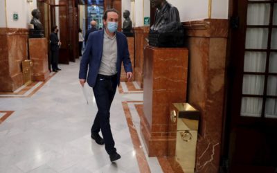 Iglesias quiere que la prohibición de los desahucios se apruebe la próxima semana y avanza nuevas negociaciones en mayo