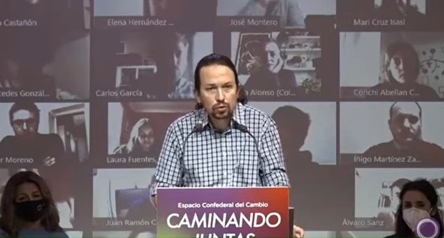 Pablo Iglesias dibuja el momento político, INDISPENSABLE discurso