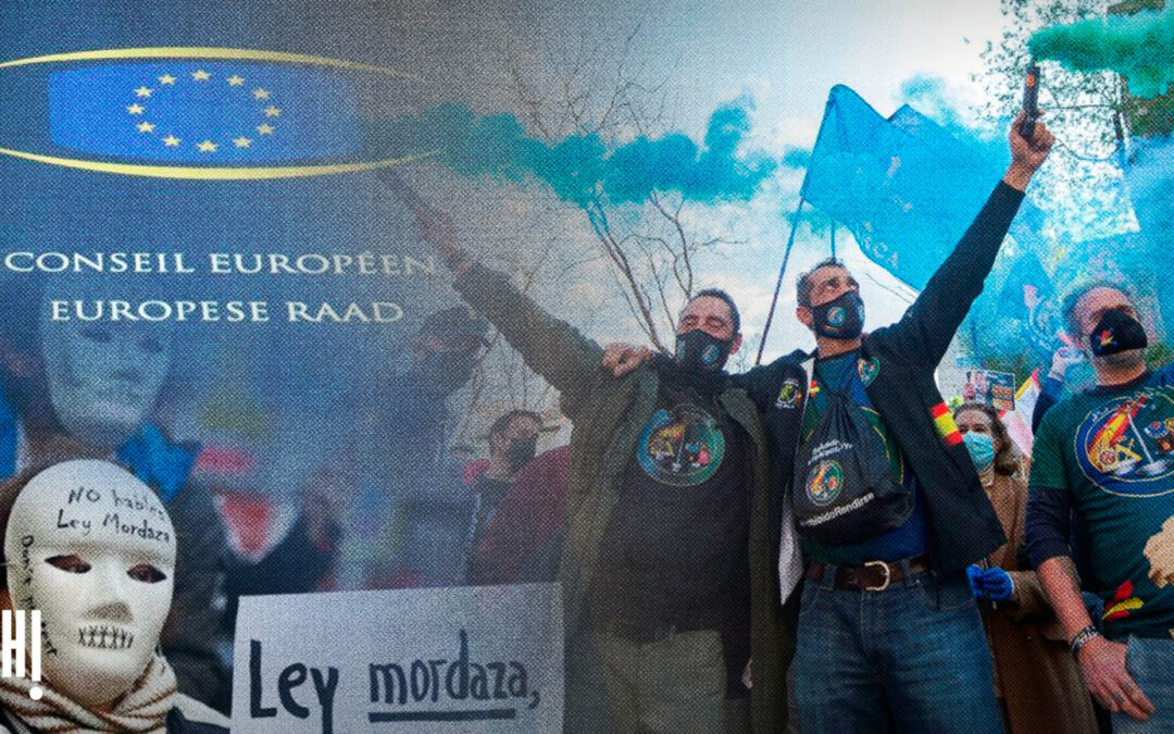 UP denuncia ante Europa a las asociaciones policiales ultras que se oponen a la derogación de la Ley Mordaza